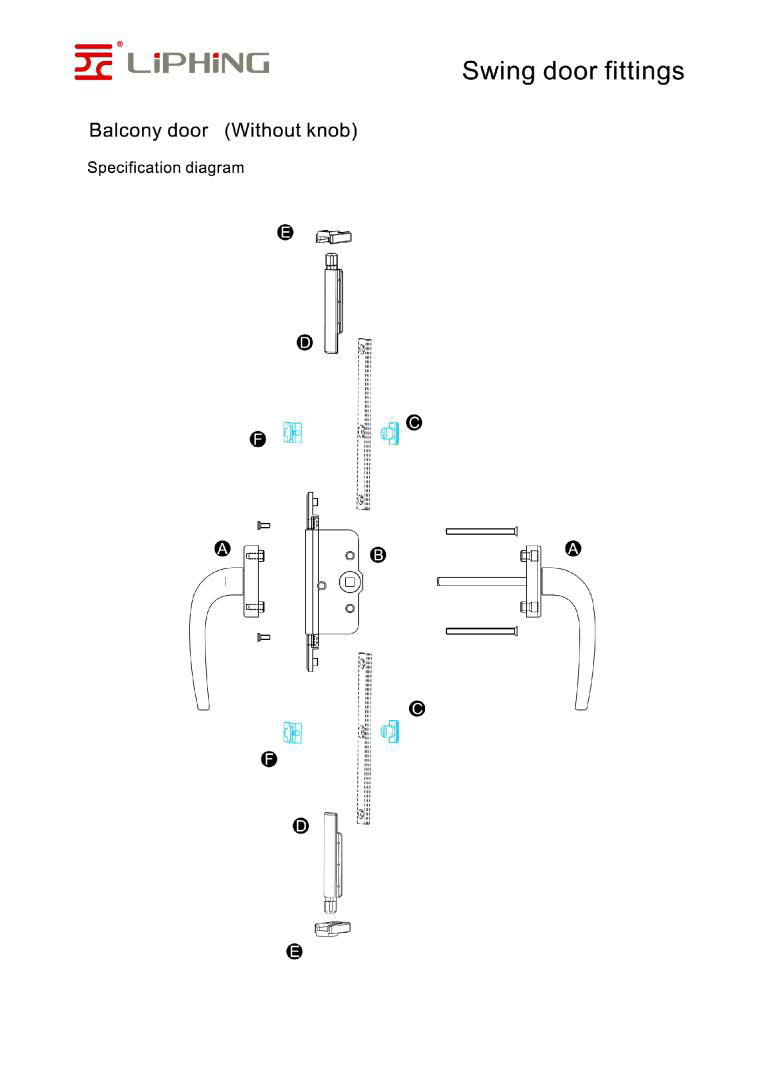 Balcony door(Without knob)Specification diagram.jpg